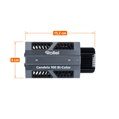 Bundle 2x Candela 100 Bi-Color + 2x Balloon Softbox 65 cm + 2x Light Stand 190 cm