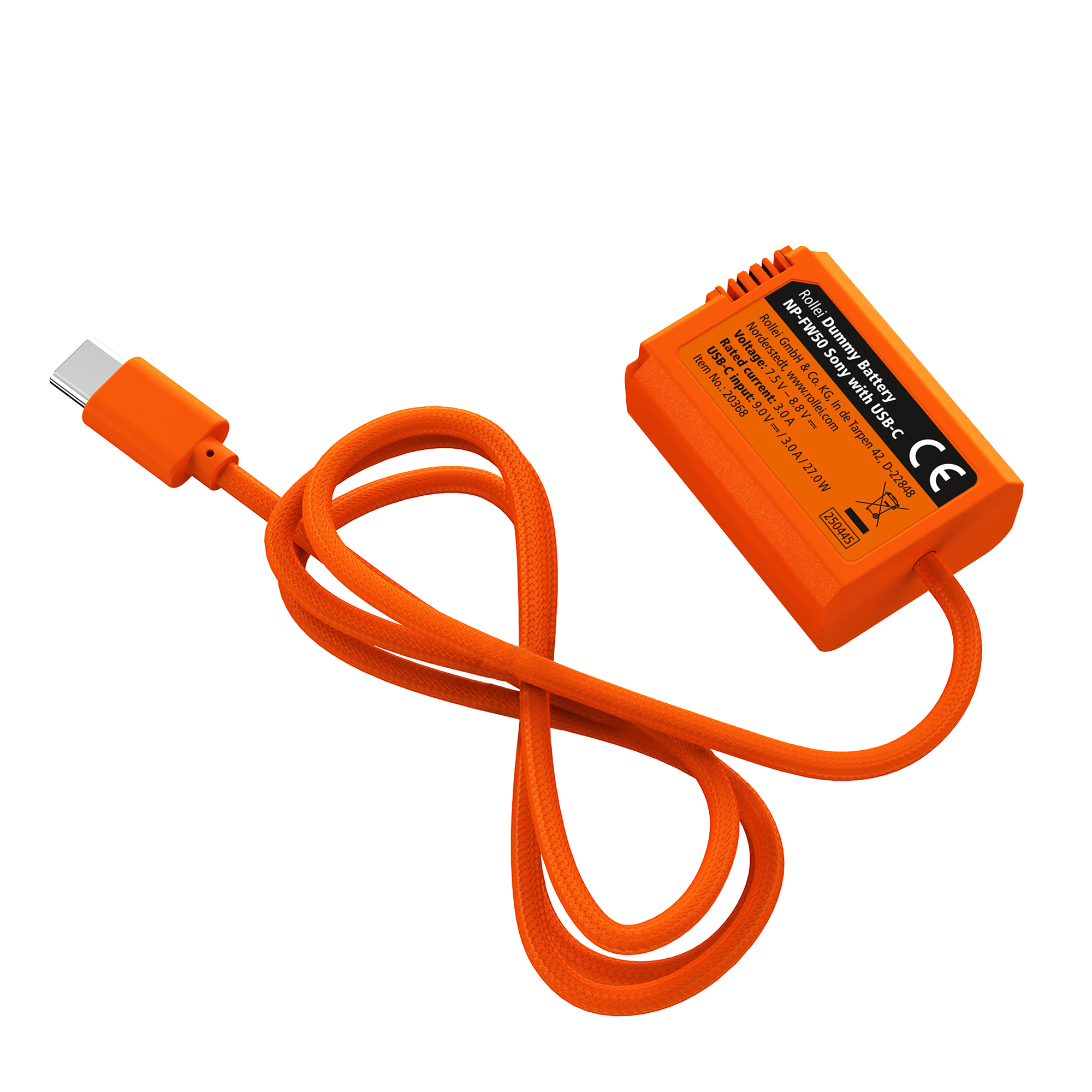Dummy Kamera-Akku mit USB-C