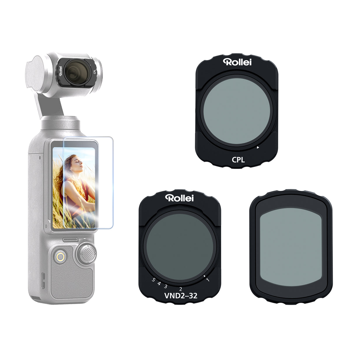DJI Osmo Pocket 3 Cinema Filter Set 3-in-1