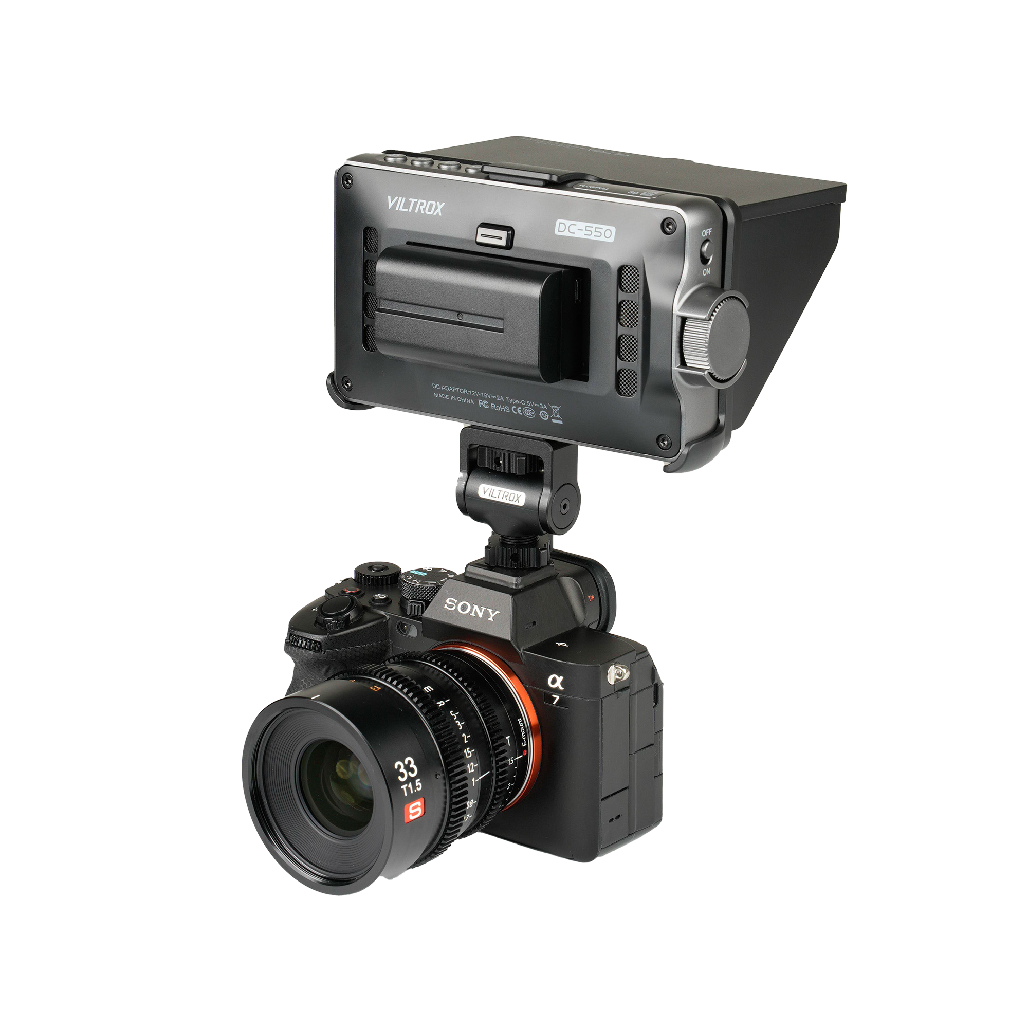 Viltrox DC-550 Pro II  5,5" Kamera-Monitor