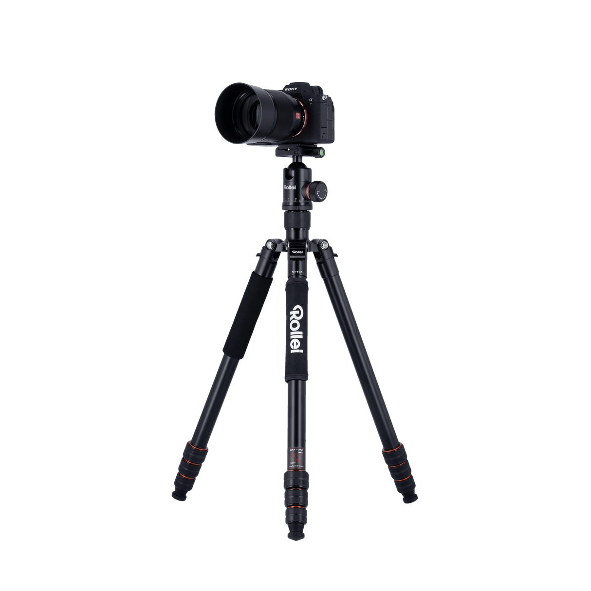 B-stock:C6i - aluminum tripod in black