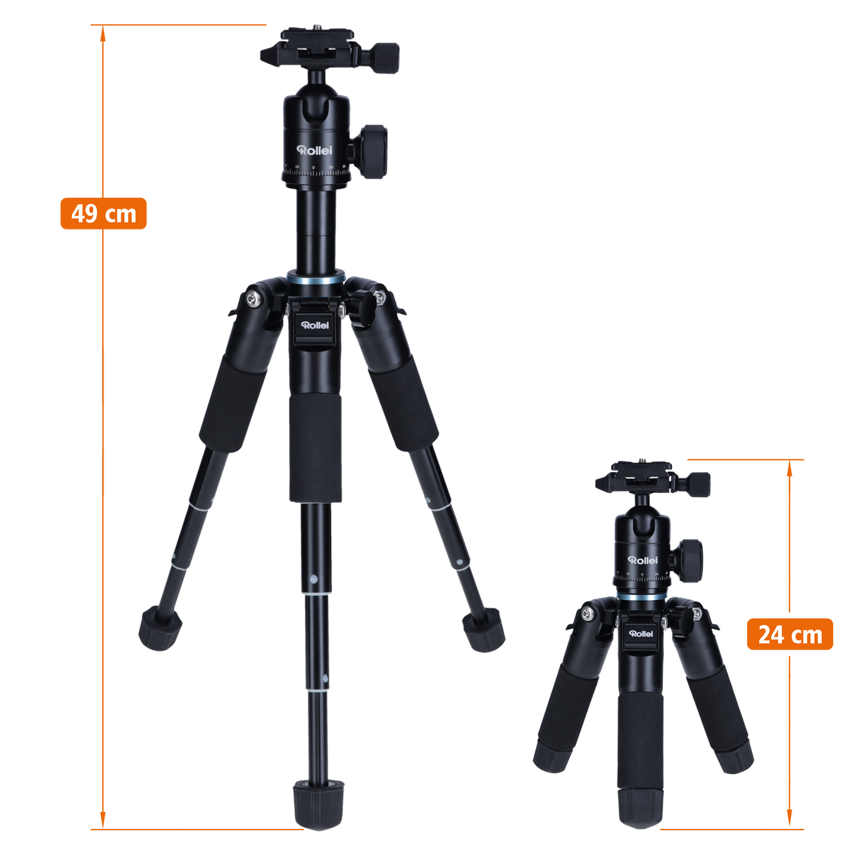 Compact Traveler Mini M-1 Stativ schwarz