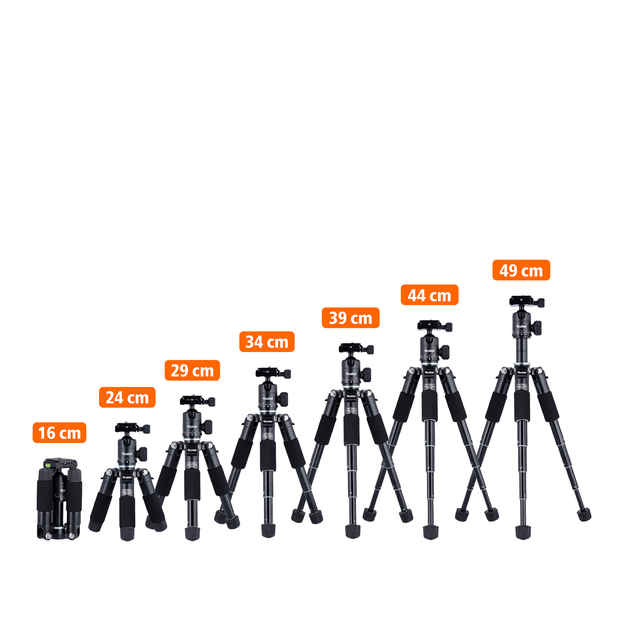 Compact Traveler Mini M-1 Tripod Black