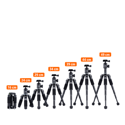 Compact Traveler Mini M-1 Tripod Black