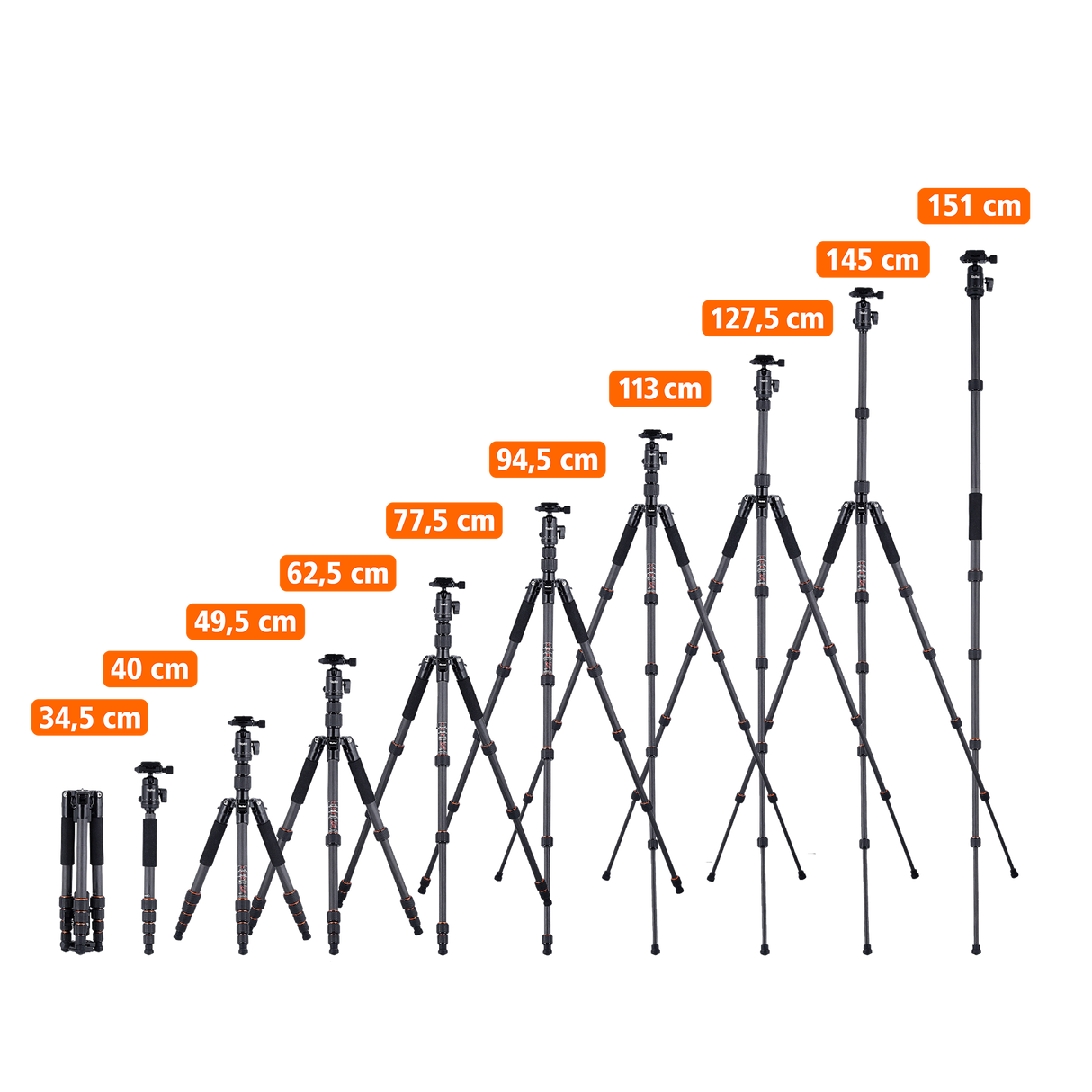 Tripod | Carbon | Compact Traveler No. 1