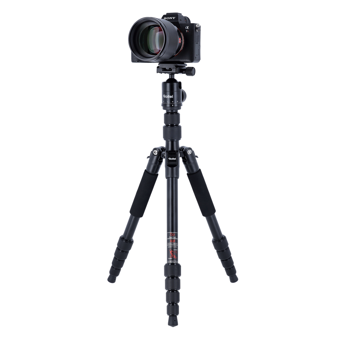 Compact Traveler Entry-level aluminum tripod for travel