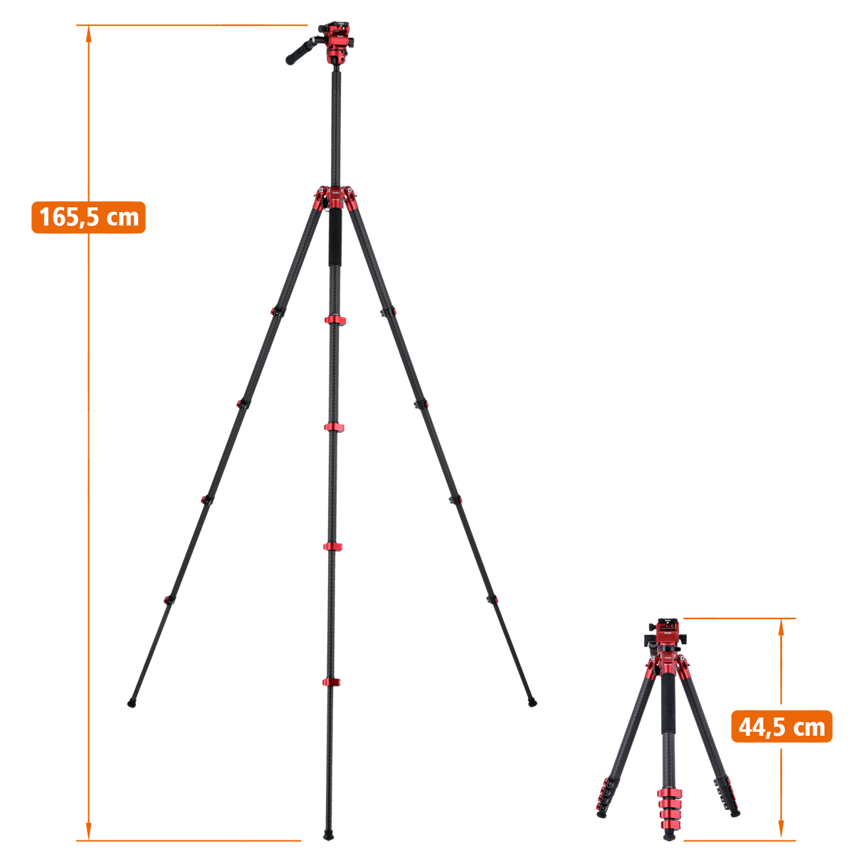 Easy Traveler Carbon Videostativ