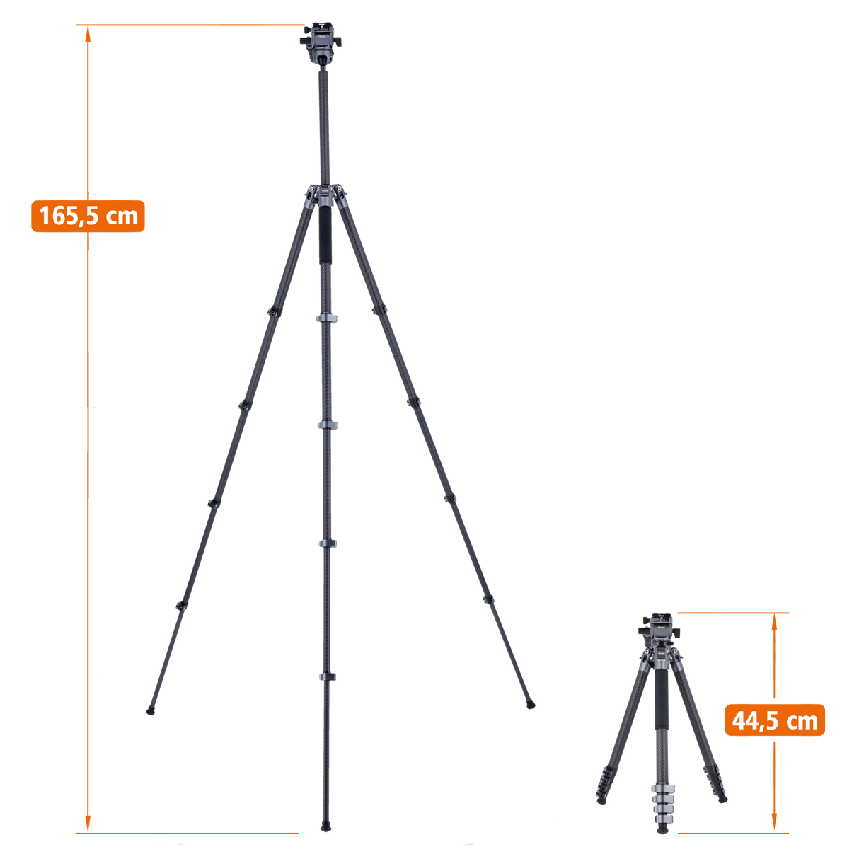 Easy Traveler Carbon Videostativ