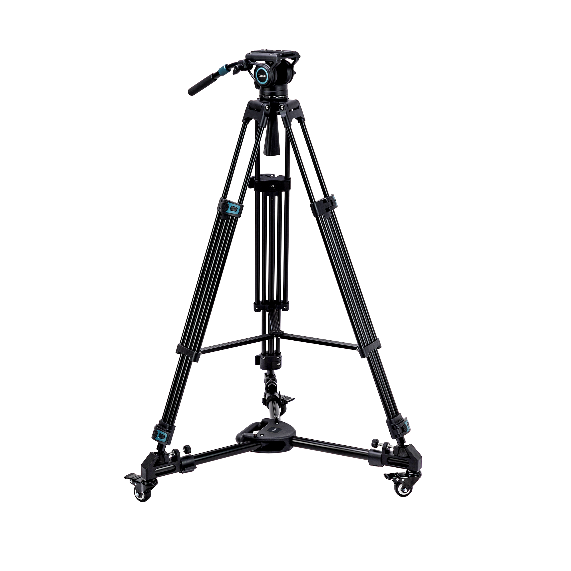 Bundle V9i Video Tripod + Universal Tripod Dolly
