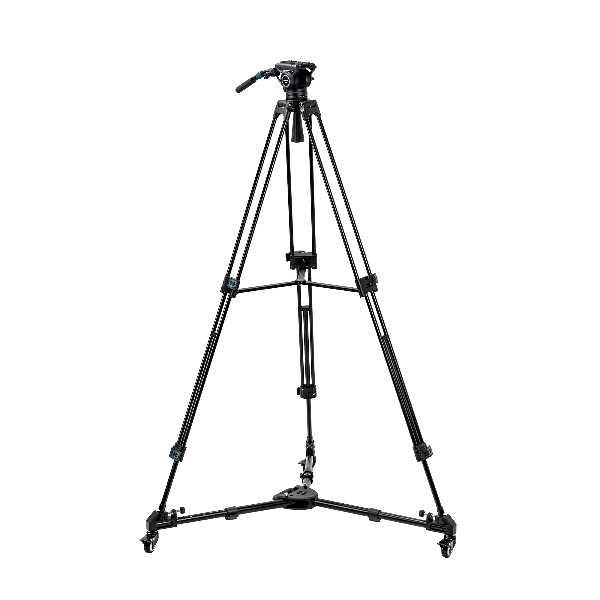 Bundle V9i Video Tripod + Universal Tripod Dolly