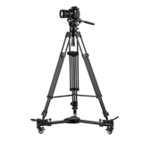 Bundle V9i video tripod + universal tripod dolly