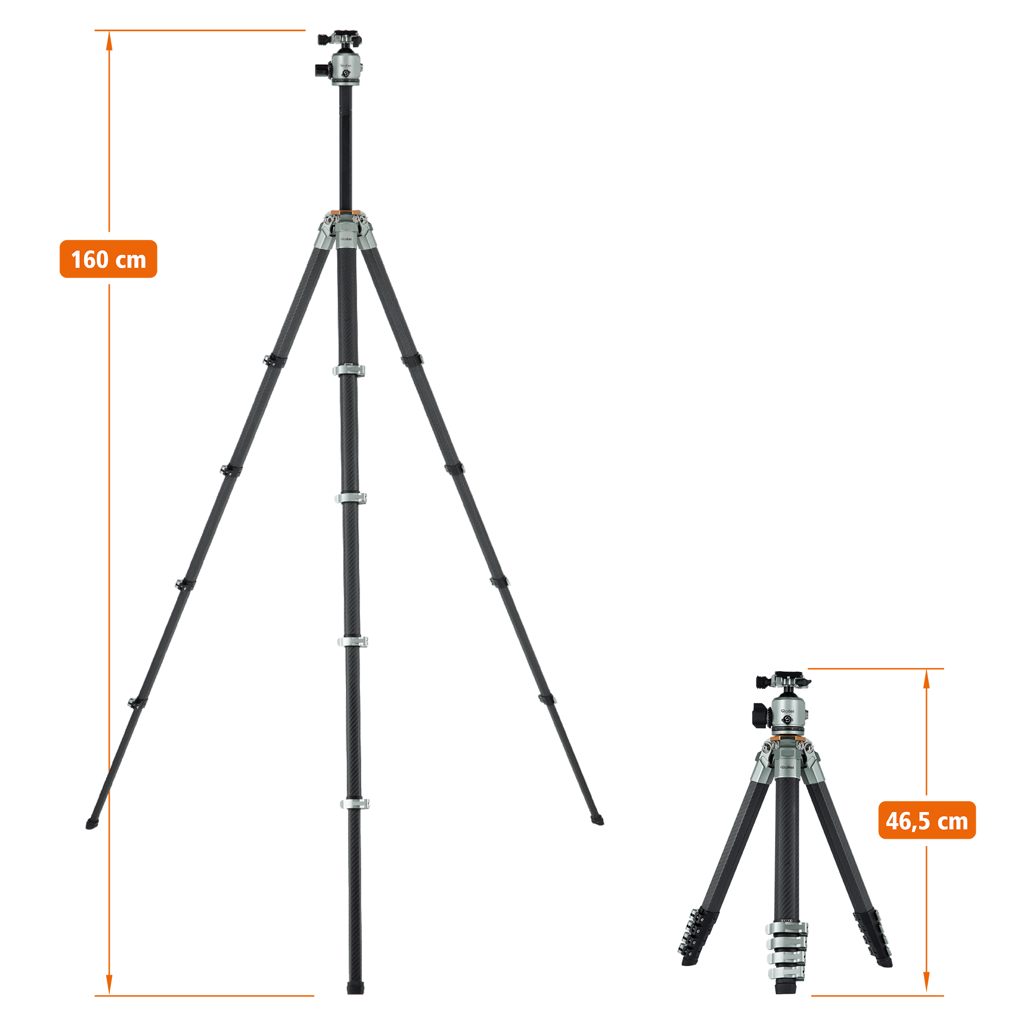 Lion Rock Traveler Pro inkl. Stativkopf