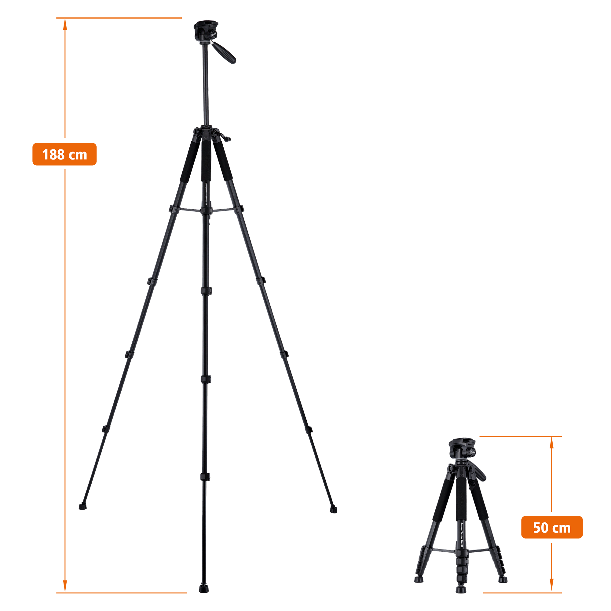 Tripod | Aluminum | Compact Traveler Star S4