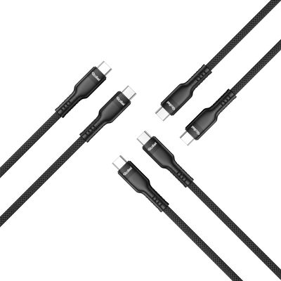 Bundle 3x USB-C / USB-C Kabel | 100 W | 1,2 m