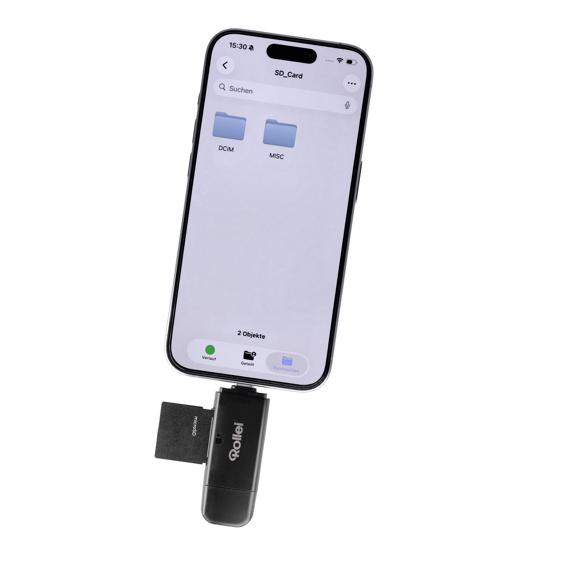2-in-1 Kartenlesegerät | SD & microSD