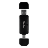 2 in 1 card reader for SD, microSD