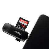 2 in 1 card reader for SD, microSD