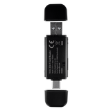 2 in 1 card reader for SD, microSD