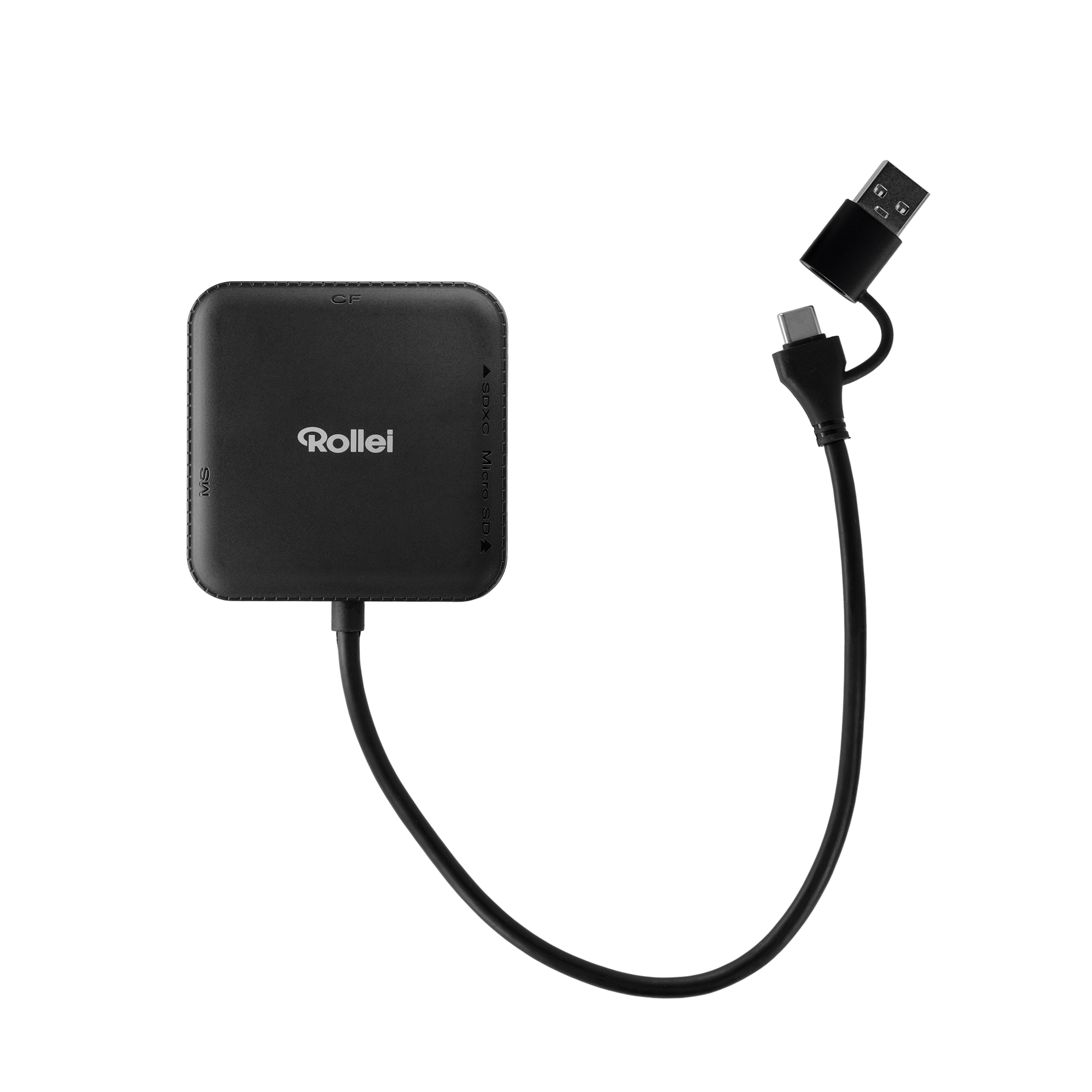 4-in-1 Kartenlesegerät | SD, CF, MS & microSD