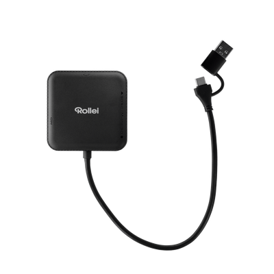 4-in-1 Kartenlesegerät | SD, CF, MS & microSD