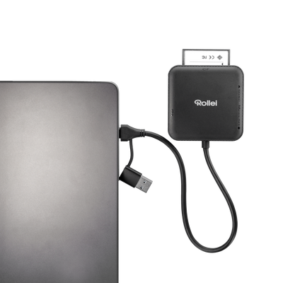 4-in-1 Kartenlesegerät | SD, CF, MS & microSD