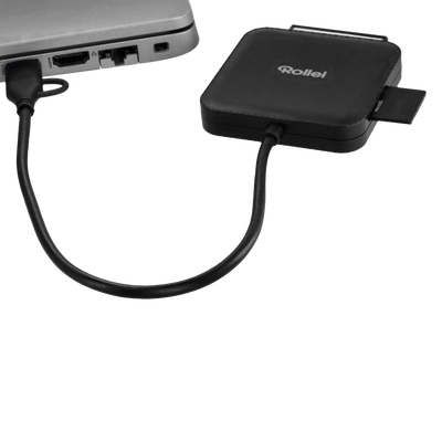 4-in-1 Kartenlesegerät | SD, CF, MS & microSD