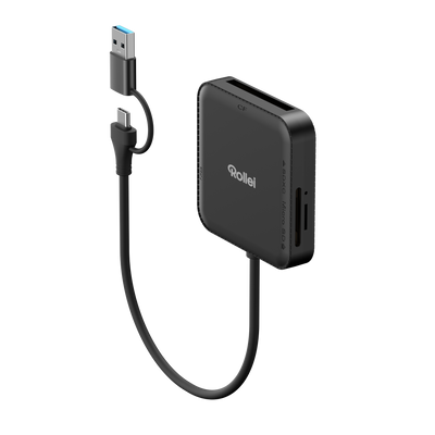 4-in-1 Kartenlesegerät | SD, CF, MS & microSD