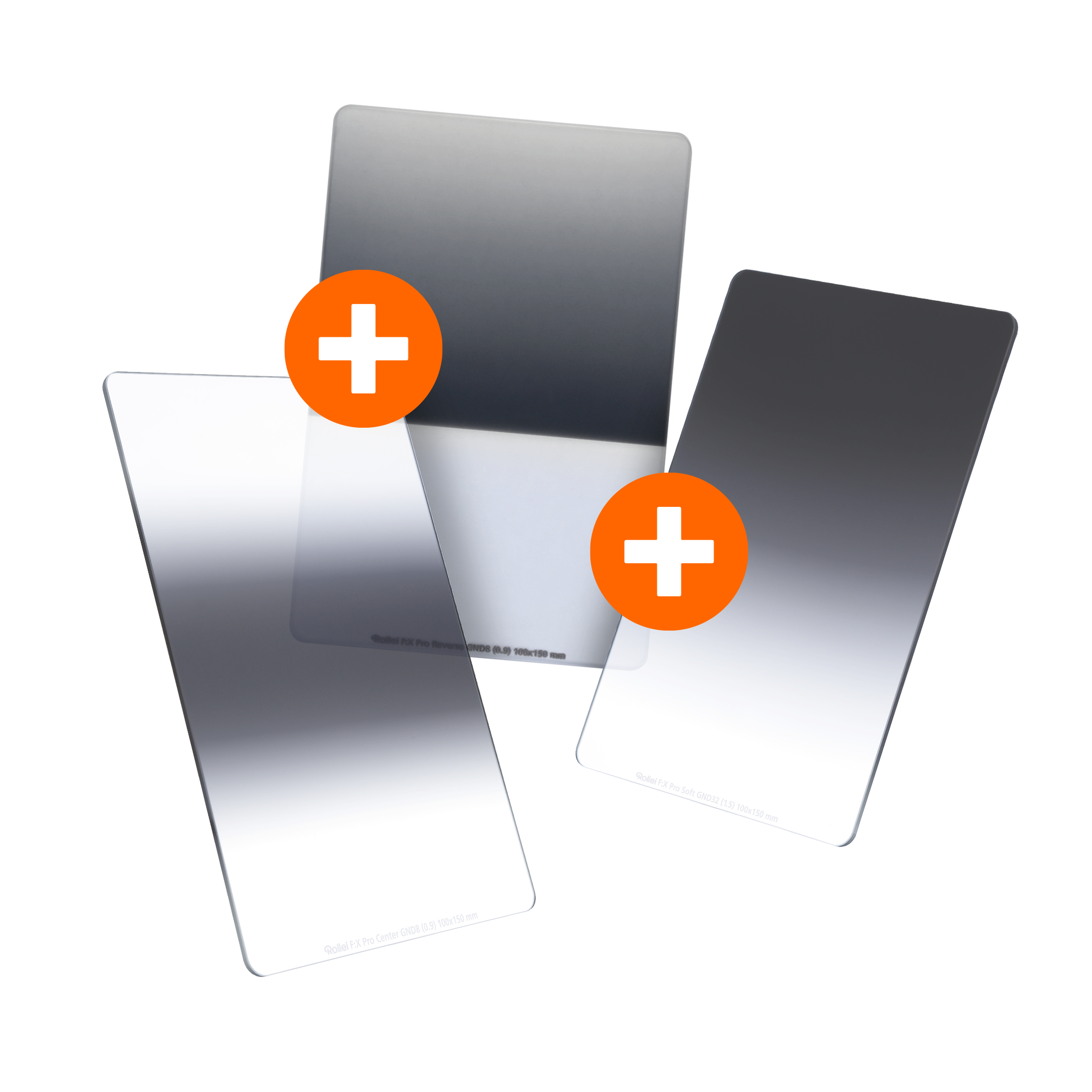 Bundle 3x F:X Pro GND Rectangular Filters 100mm