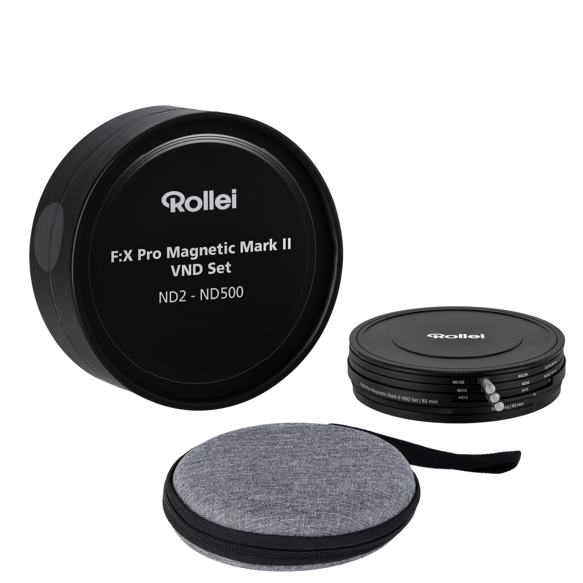 F:X Pro Magnetische Rundfilter Mark II 82 mm – VND-Set