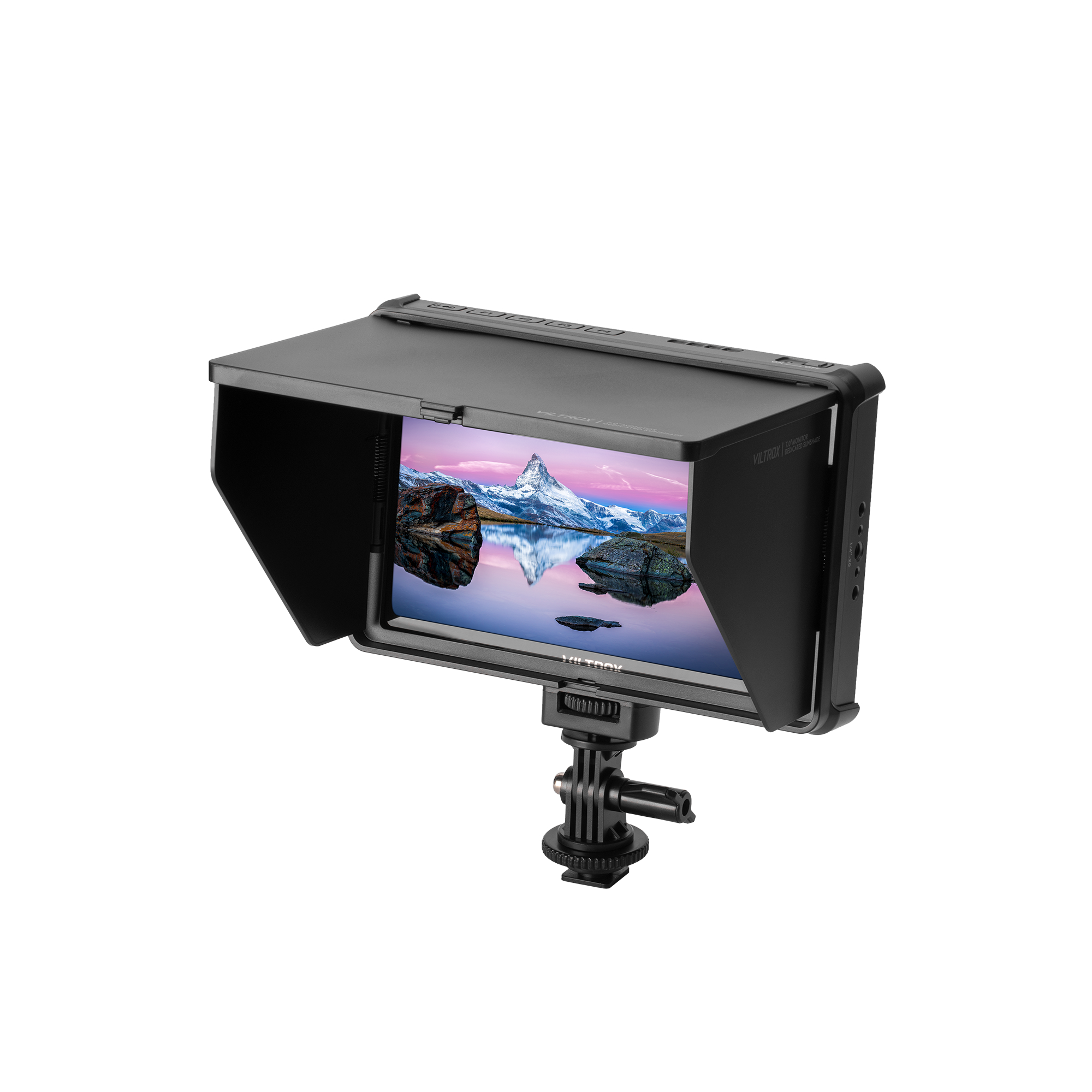 Monitor Da Campo VILTROX DC-L1 7 Pollici 4K HDMI – Touchscreen 600Nit, 1280x800 IPS, Con 3D LUT E Batteria
