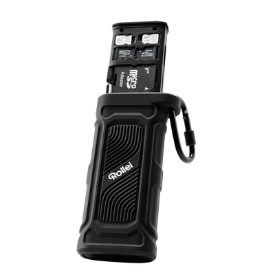 2-in-1 Travel Kartenlesegerät | SD & microSD