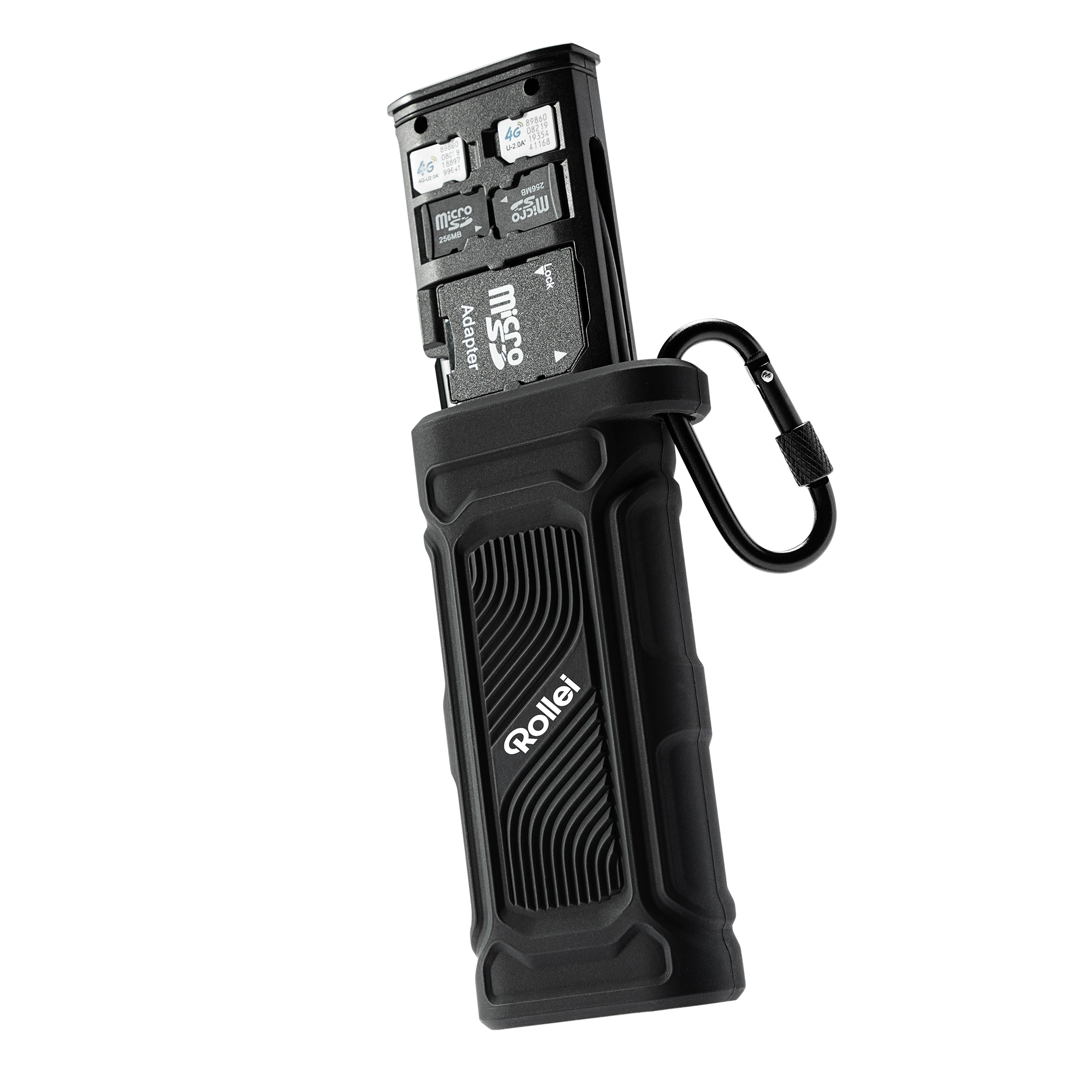 2-in-1 Travel Kartenlesegerät | SD & microSD