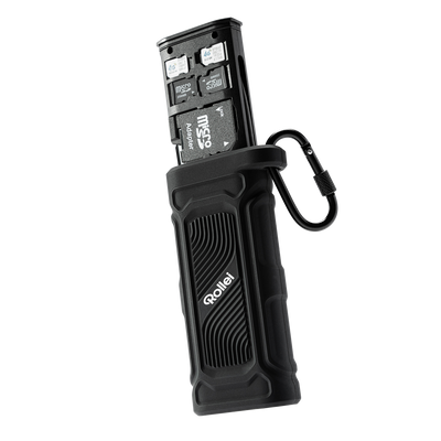 2-in-1 Travel Kartenlesegerät | SD & microSD