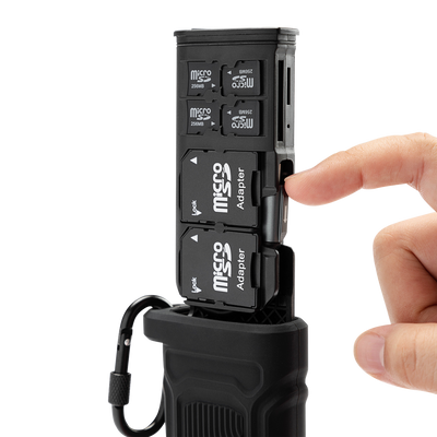 2-in-1 Travel Kartenlesegerät | SD & microSD
