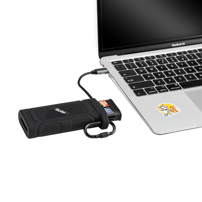 2-in-1 Travel Kartenlesegerät | SD & microSD