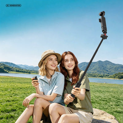 Comitok 2-in-1 Selfie Stick for DJI Osmo Pocket