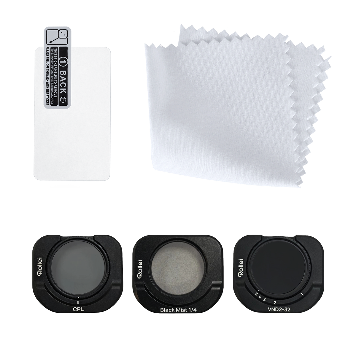 Insta360 Luna Pro Filter-Set | CPL, VND2-32, Black Mist 1/4