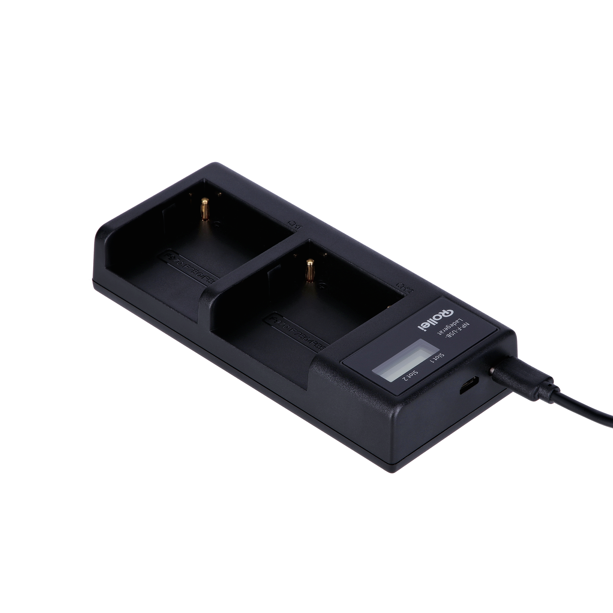 B-Stock Battery Charger for NP-F Batteries