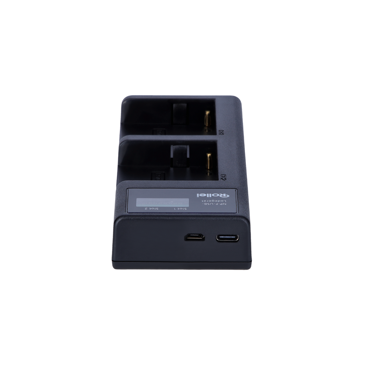 B-stock battery charger for np-f batteries