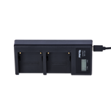 B-stock battery charger for np-f batteries