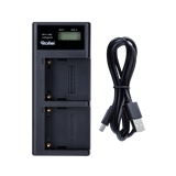 B-stock battery charger for np-f batteries