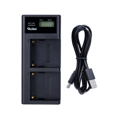 B-Stock Battery Charger for NP-F Batteries