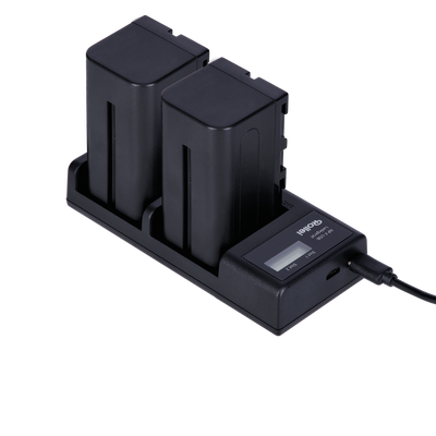 B-Stock Battery Charger for NP-F Batteries