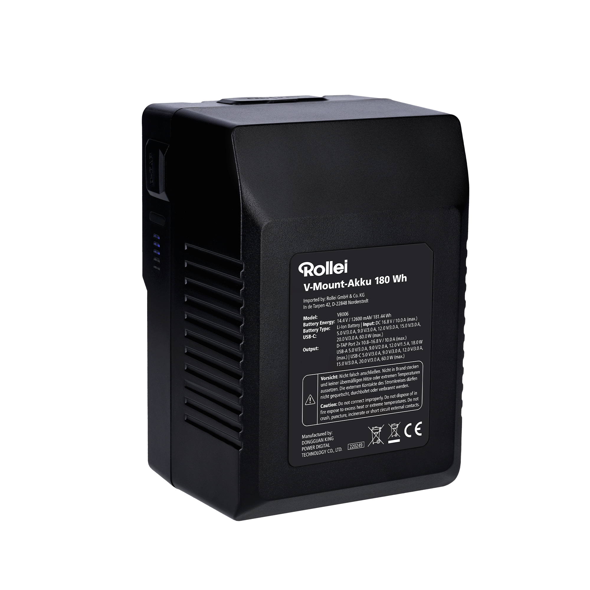 B-Ware V-Mount Akku 180Wh