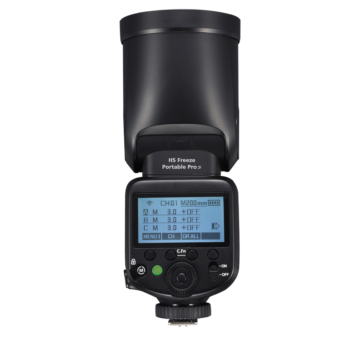 HS Freeze Portable PRO - clip-on flash for Sony