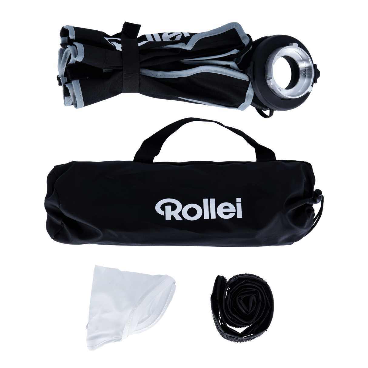 Rollei LUX Balloon Softbox Da 25 Cm – Luce Morbida E Uniforme Per Foto E Video, Montaggio Rapido Con LUX-Mount