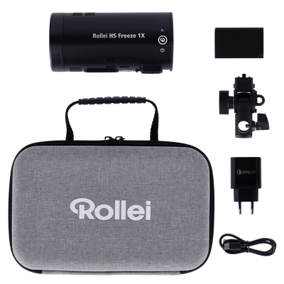 Bundle 2x Studio Flash | with Battery | HS Freeze 1X