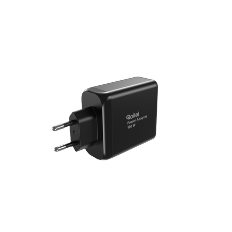 Power adapter i 100 watt i with USB-C & USB-A connection