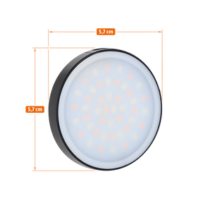 LUMIS Magnetic Smartphone Light Bi-Color - Round