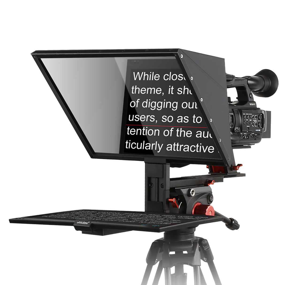 Desview tp170 - teleprompter for 17"tablets